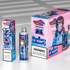 UOR Crystal 12K Disposable Vape with Screen 12000 Puffs Rechargeable Sleek Design with LED Display Blueberry Raspberry