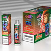 UOR Crystal 12K Disposable Vape with Screen 12000 Puffs Rechargeable Sleek Design with LED Display Strawberry Watermelon