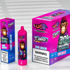UOR Tornado 30K Puffs Disposable Vape with Screen 30000 Puffs Rechargeable LED Display for Battery & E-Liquid Mr blue