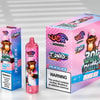 UOR Tornado 30K Puffs Disposable Vape with Screen 30000 Puffs Rechargeable LED Display for Battery & E-Liquid Peach Ice