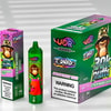 UOR Tornado 30K Puffs Disposable Vape with Screen 30000 Puffs Rechargeable LED Display for Battery & E-Liquid Strawberry Kiwi