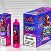 UOR Tornado 30K Puffs Disposable Vape with Screen 30000 Puffs Rechargeable LED Display for Battery & E-Liquid Strawberry Raspberry Cherry