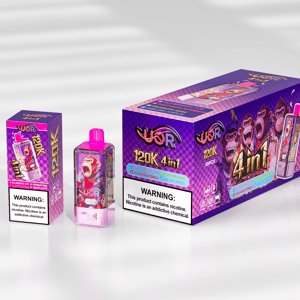 UOR 120K 4 IN 1 – Blueberry Ice & Peach Mango Watermelon & Passion Kiss & Melon Apple