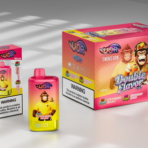 UOR 80k 2 in 1 – Strawberry Banana & Strawberry Mango