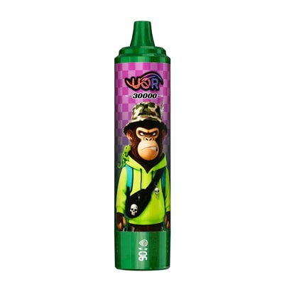 UOR Tornado 30K Puffs Disposable Vape with Screen 30000 Puffs Rechargeable LED Display for Battery & E-Liquid Strawberry Kiwi-2